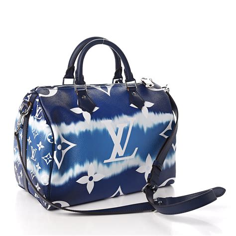 Louis Vuitton Blue Escale Speedy 